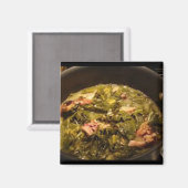 Aimant Collard Greens maison (Recto/Verso)