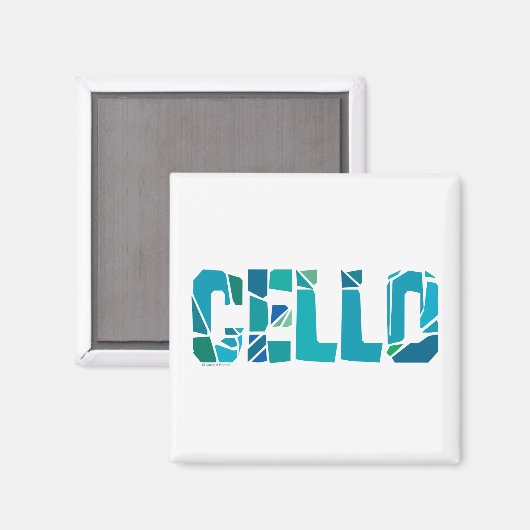 Aimant Colle fissurée (Recto/Verso)