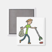 Aimant Collecte de journaux et de dossiers (Recto/Verso)