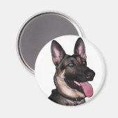 Aimant Collection berger allemande (Recto/Verso)