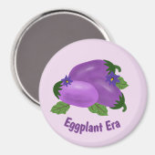 Aimant Collection Blush & Bloom Aubergine – Lilas Doux (Recto/Verso)
