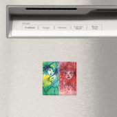 Aimant COLLECTION CLOWNS / Balle Masquearde vénitienne (In Situ (Lave-vaisselle))