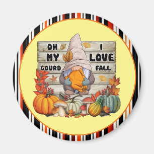 Aimant Collection d'automne populaire Thanksgiving