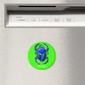 Aimant Collection de BEETTES SCARABES ÉGYPTIENNES (In Situ (Lave-vaisselle))