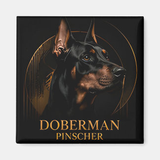 Aimant Collection de gardiens exécutifs Doberman Pinscher