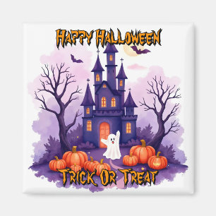 Aimant Collection de Halloween mignonne et effrayante pop