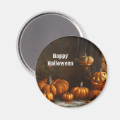 Aimant Collection de la maison Old Happy Halloween (Recto/Verso)