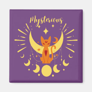 Aimant Collection de timbres d'Halloween "mystérieux"