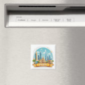 Aimant 🧲 Collection de voyages Dubai World Memory 🌍 (In Situ (Lave-vaisselle))