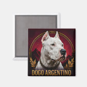 Aimant Collection Dogo Argentino Elite Courage (Recto/Verso)