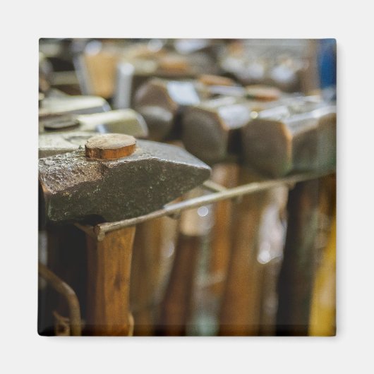 Aimant Collection d'outils vintage (Devant)