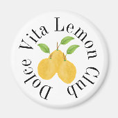 Aimant Collection Lemon Bloom (Devant)