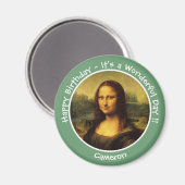 Aimant Collection Leonardo da Vinci Mona Lisa (Recto/Verso)