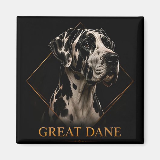 Aimant Collection Noble Géant Grand Danois (Devant)