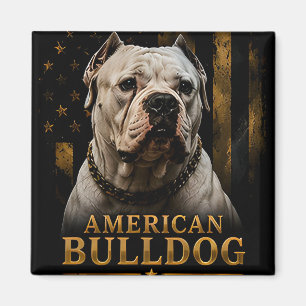 Aimant Collection Patrimoine Bouledogue Américain