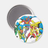 Aimant Collection Super Powers™ 10 (Recto/Verso)