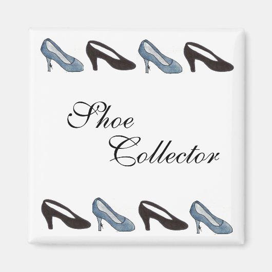 Aimant Collectionneur de chaussures (Devant)