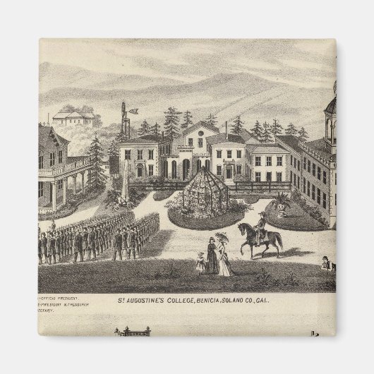 Aimant Collège, école, Benicia (Devant)