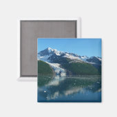 Aimant College Fjord II Belle photographie de l'Alaska (Recto/Verso)