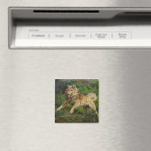 Aimant Collie prend une grenouille par Hermine Biedermann (In Situ (Lave-vaisselle))