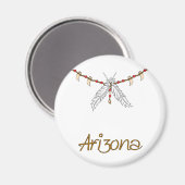 Aimant Collier en plume (Recto/Verso)