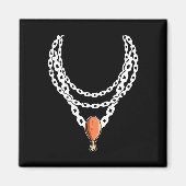 Aimant Collier Turquie Pendentif de jambe Jour d'Action d (Devant)