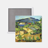 Aimant Collines en Provence - Paul Cezanne - c187 (Recto/Verso)