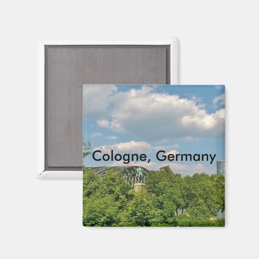 Aimant Cologne, Allemagne (Recto/Verso)