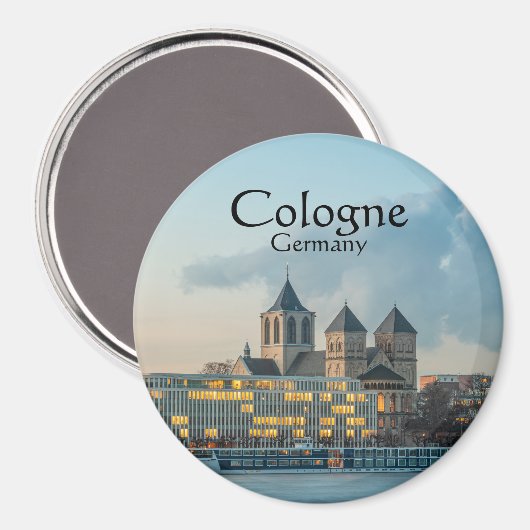 Aimant Cologne Allemagne (Recto/Verso)