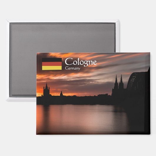 Aimant Cologne Allemagne (Recto/Verso)