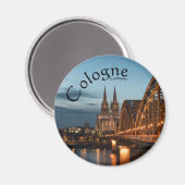 Aimant Cologne Allemagne Souvenir (Recto/Verso)