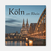 Aimant Cologne Allemagne Souvenir (Devant)