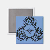 Aimant Colombe du Saint-Esprit symbole chrétien (Recto/Verso)