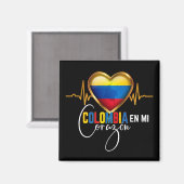 Aimant Colombia en mi Corazon Colombian Pride (Recto/Verso)