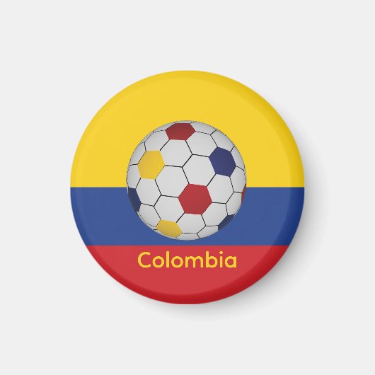 Aimant Colombia Soccer (Devant)