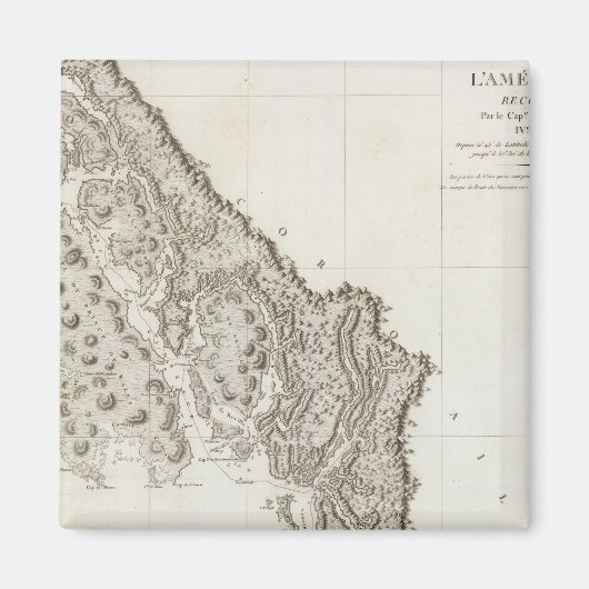 Aimant Colombie-Britannique Alaska (Devant)