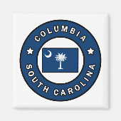 Aimant Colombie Caroline du Sud (Devant)