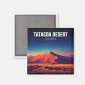 Aimant Colombie Tatacoa Desert Nuit Voyage (Recto/Verso)