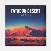 Aimant Colombie Tatacoa Desert Nuit Voyage (Devant)