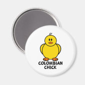 Aimant Colombien Chick (Recto/Verso)