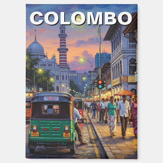 Aimant Colombo Sri Lanka (Recto)