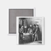 Aimant Colonel Chabert, illustration " Le Colonel (Recto/Verso)