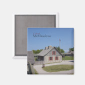 Aimant colonial Michilimackinac (Recto/Verso)
