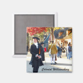 Aimant Colonial Williamsburg (Recto/Verso)