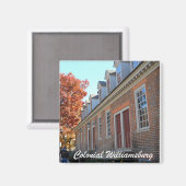 Aimant Colonial Williamsburg (Recto/Verso)