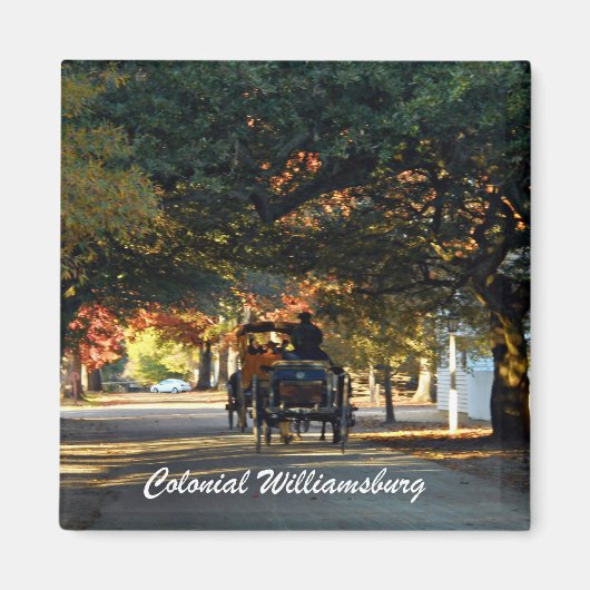 Aimant Colonial Williamsburg (Devant)