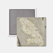 Aimant Colonies françaises Martinique (Recto/Verso)