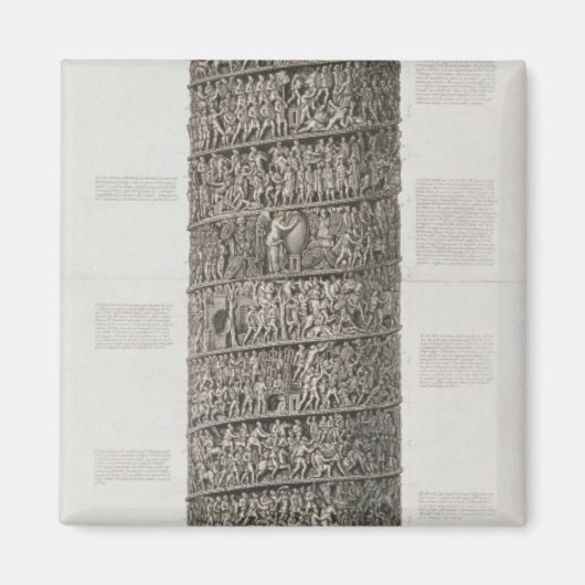 Aimant Colonne de Trajan (gravure) (Devant)