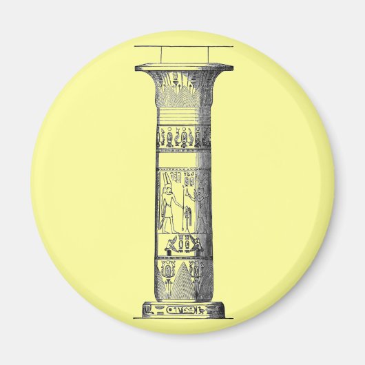 Aimant Colonne égyptienne (Devant)