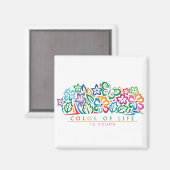 Aimant COLOR_de_vie (Recto/Verso)